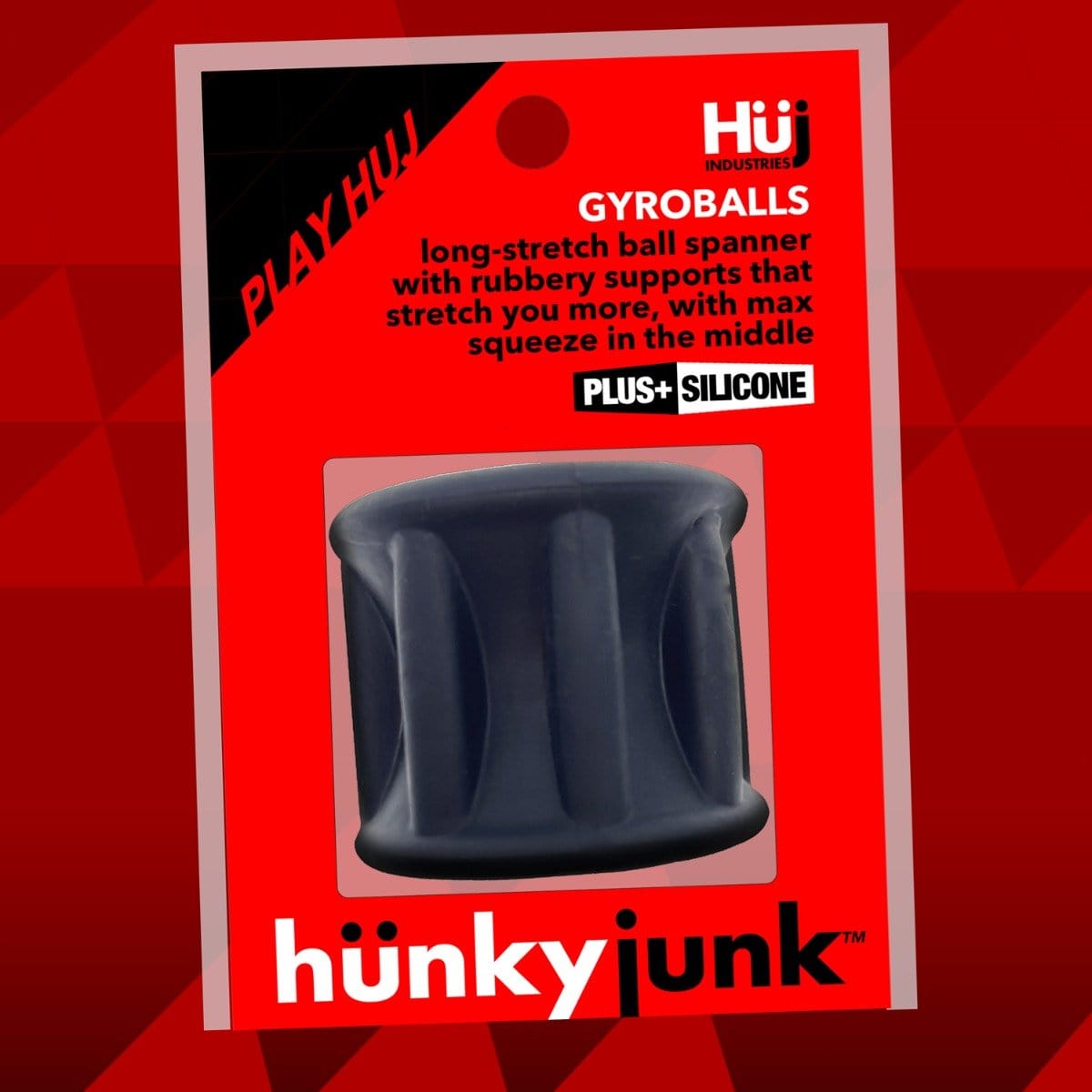 Hunkyjunk - Gyroball Ballstretcher Black Tar Ice Hunkyjunk - For Me To Love