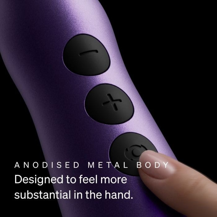 Doxy Go 2.0 - Small and Powerful Travel Massage Wand | Purple