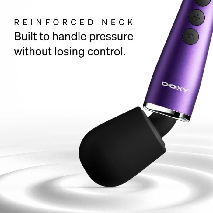 Doxy Go 2.0 - Small and Powerful Travel Massage Wand | Purple