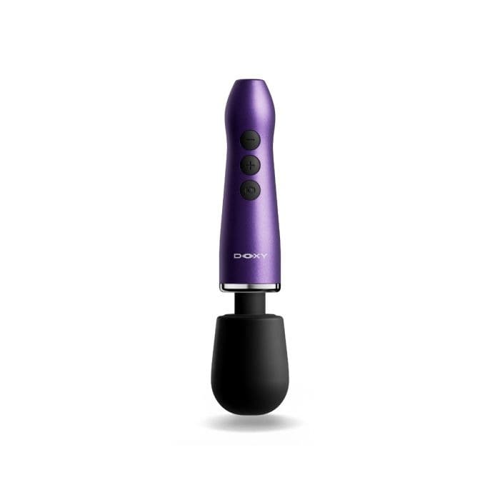 Doxy Go 2.0 - Small and Powerful Travel Massage Wand | Purple