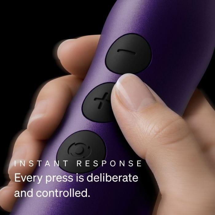 Doxy Go 2.0 - Small and Powerful Travel Massage Wand | Purple