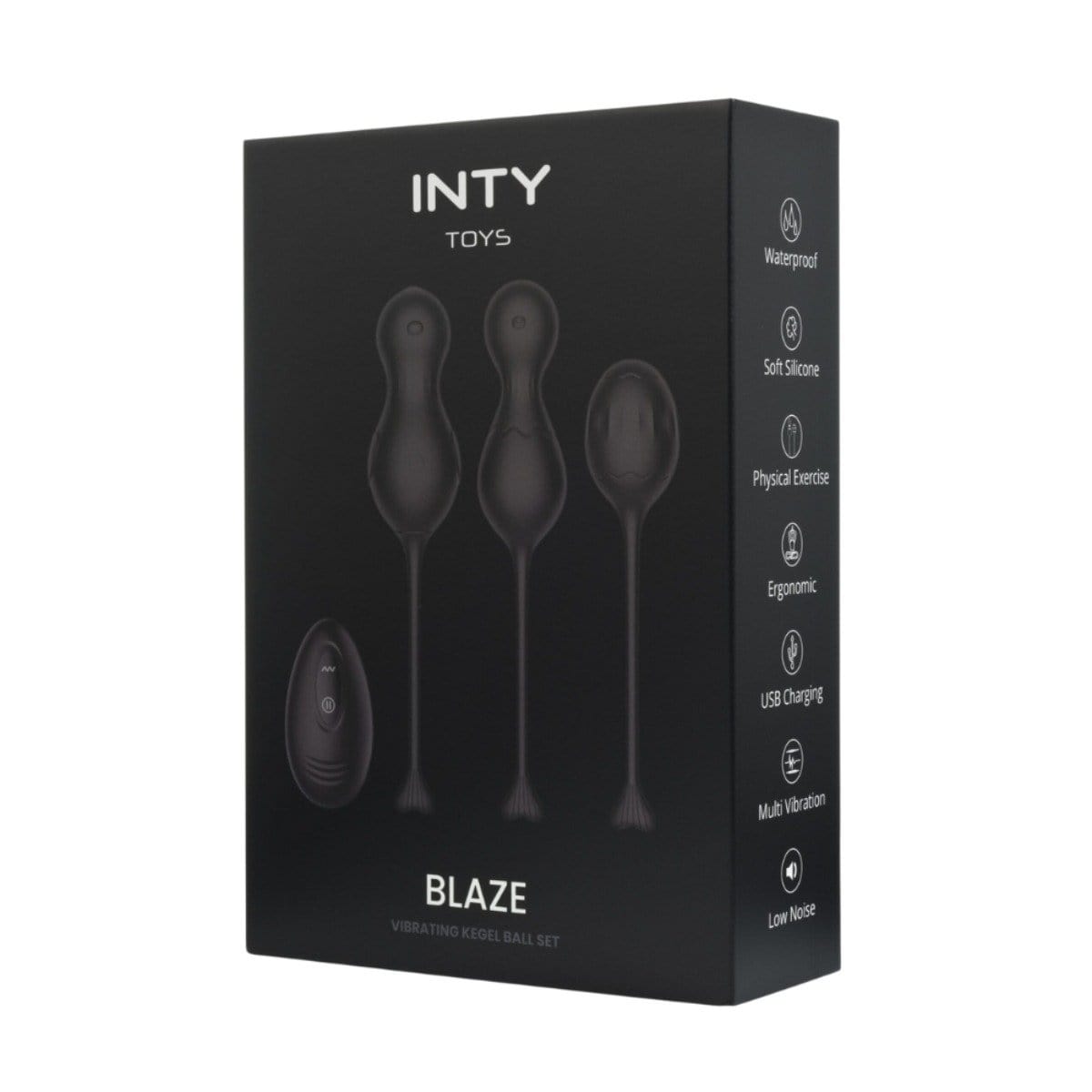 INTY Toys - Blaze Remote Controlled Vibrating Kegel Ball Set | Pelvic Floor Training INTY - For Me To Love