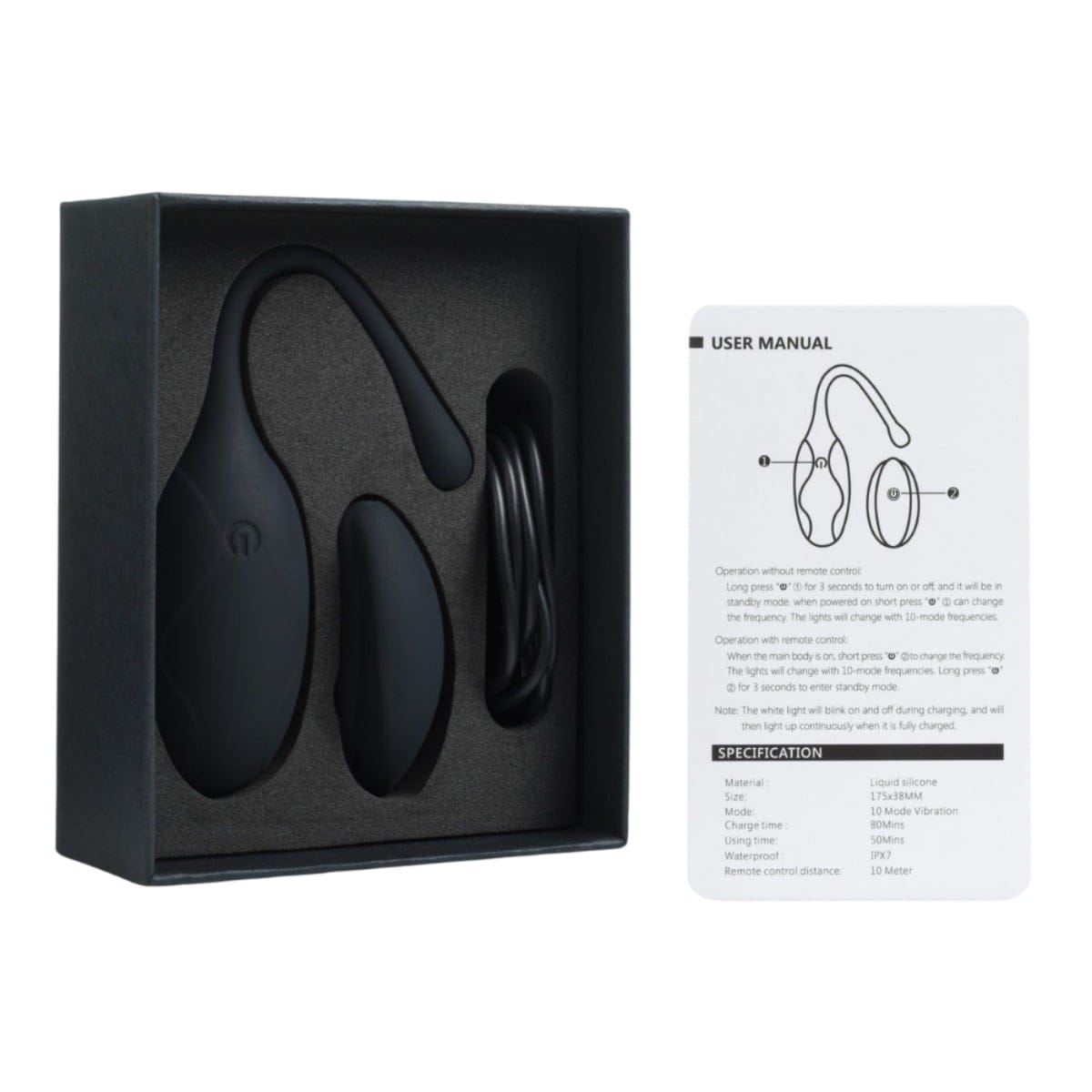 INTY Toys - Neo Dare To Wear Vibrating Love Egg with Remote Control | Ultimate Couples Play INTY Toys - For Me To Love