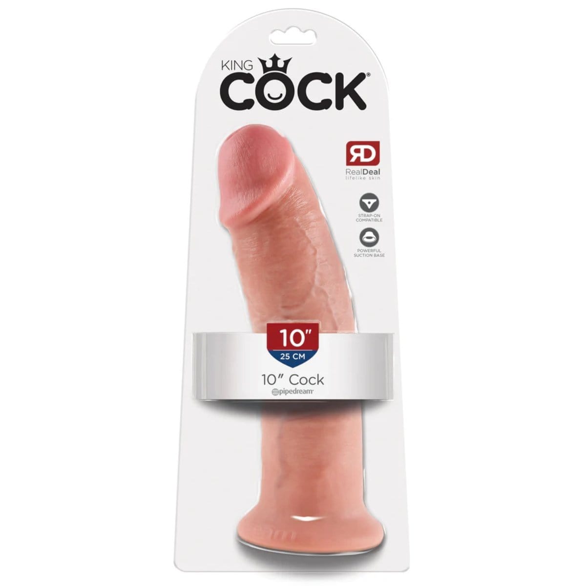 King Cock - Realistic Suction Cup dildo | 10 inches King Cock - For Me To Love