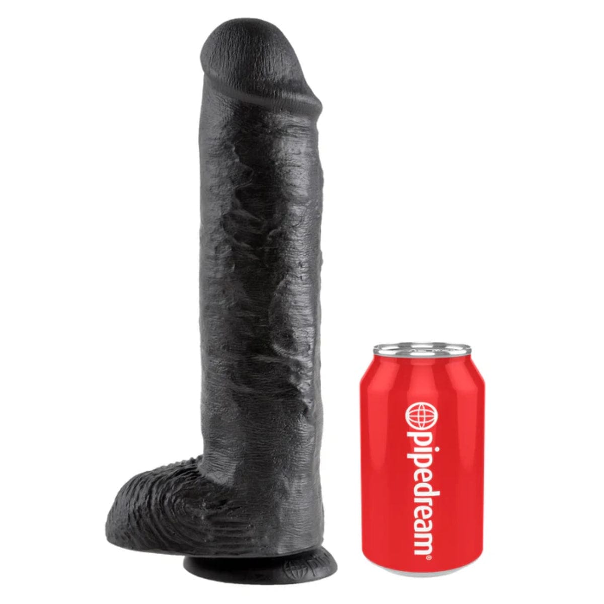 King Cock - Realistic Suction Cup Dildo with Balls | 11 inches King Cock - For Me To Love