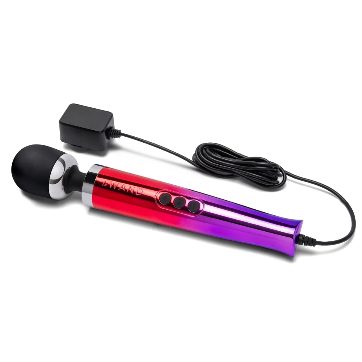 Le Wand Diecast Plug-In Vibrating Massager Wand - OMBRE le wand - For Me To Love