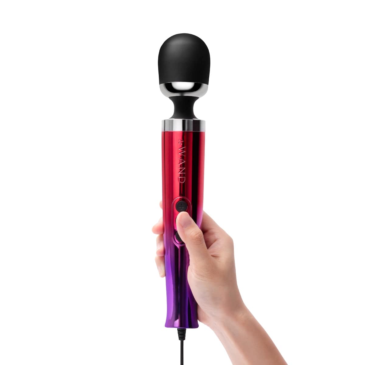 Le Wand Diecast Plug-In Vibrating Massager Wand - OMBRE le wand - For Me To Love