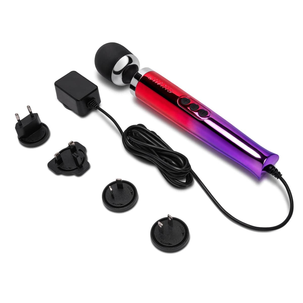 Le Wand Diecast Plug-In Vibrating Massager Wand - OMBRE le wand - For Me To Love