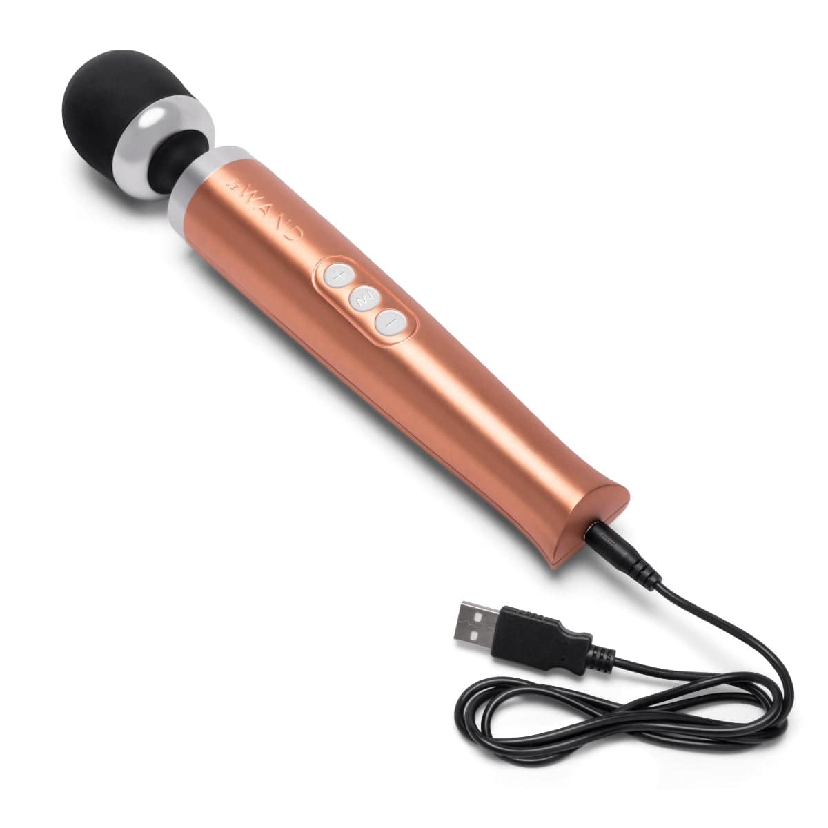 Le Wand Diecast Rechargeable Vibrating Massager Wand - ROSE GOLD le wand - For Me To Love