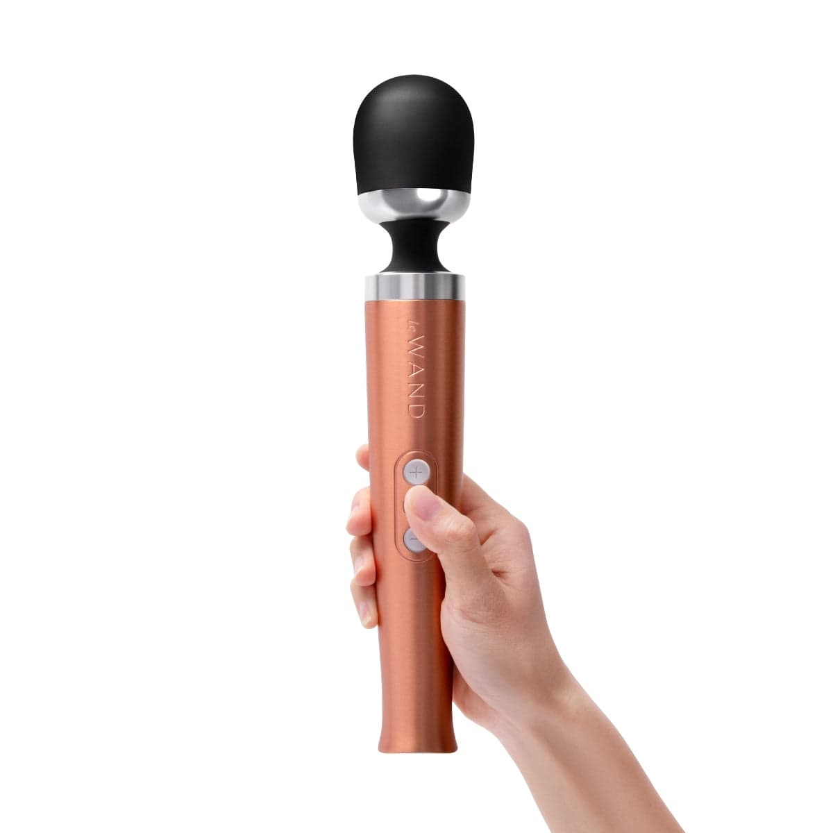 Le Wand Diecast Rechargeable Vibrating Massager Wand - ROSE GOLD le wand - For Me To Love