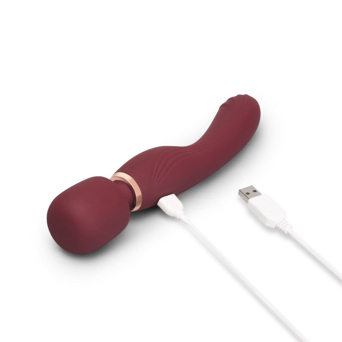 Le Wand - Flat Top Fusion G 2-In1 Double Ended Wand Vibrator | USB Rechargeable Le Wand - For Me To Love