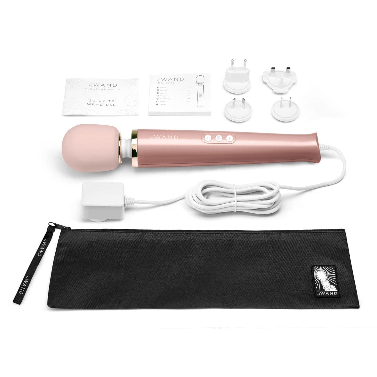 le wand Le Wand Plugin Massager Wand Rose Gold