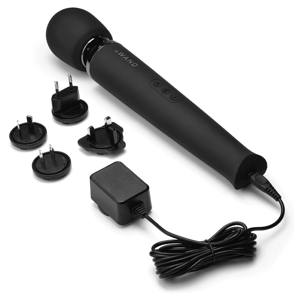 le wand Le Wand Rechargeable Wand Massager Black