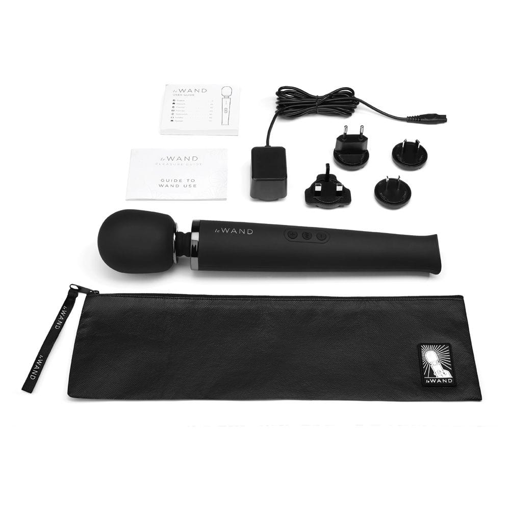 le wand Le Wand Rechargeable Wand Massager Black