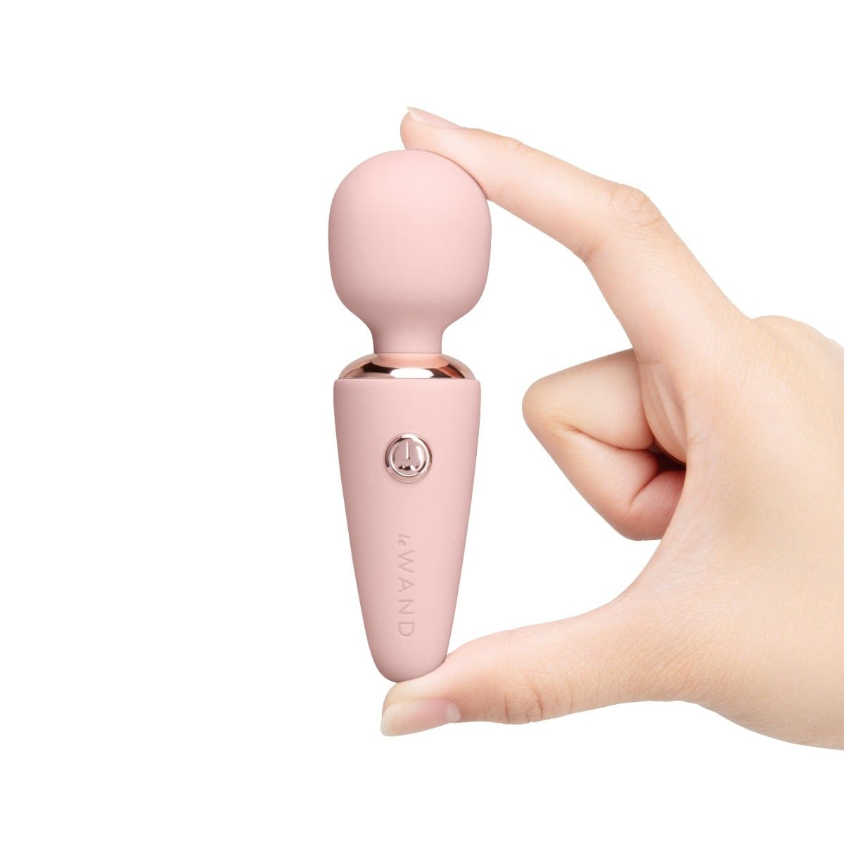 Le Wand - Mini Micro USB Rechargeable Body Wand Vibrator | Choice of 4 Colours Pink Le Wand - For Me To Love