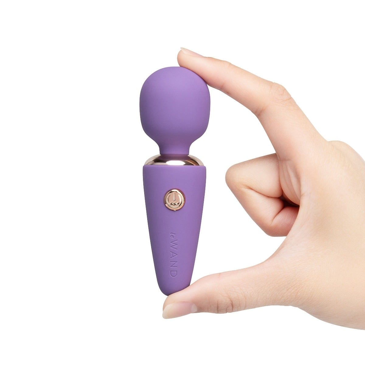 Le Wand - Mini Micro USB Rechargeable Body Wand Vibrator | Choice of 4 Colours Purple Le Wand - For Me To Love