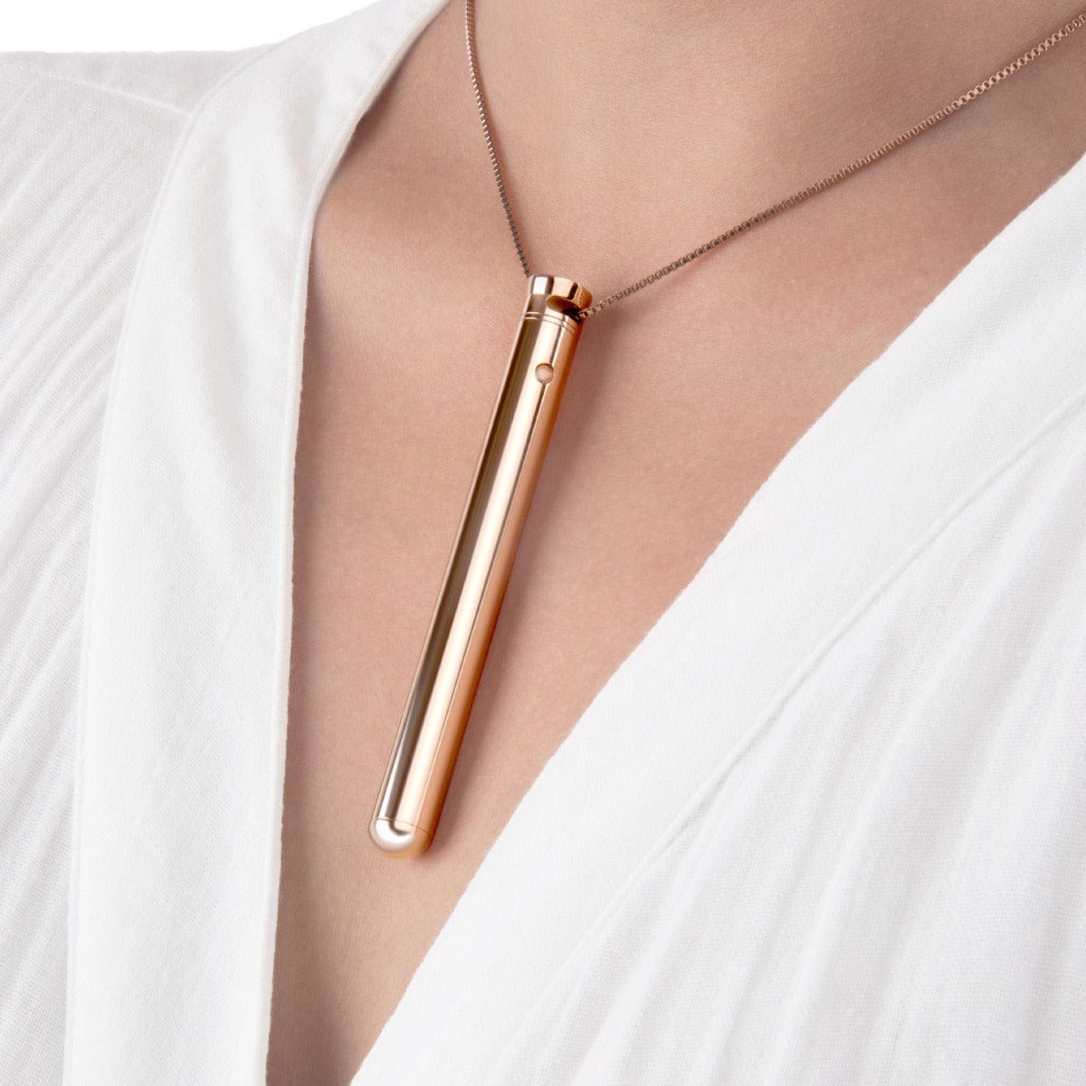 Le Wand - Necklace Vibe USB Rechargeable | Rose Gold le wand - For Me To Love