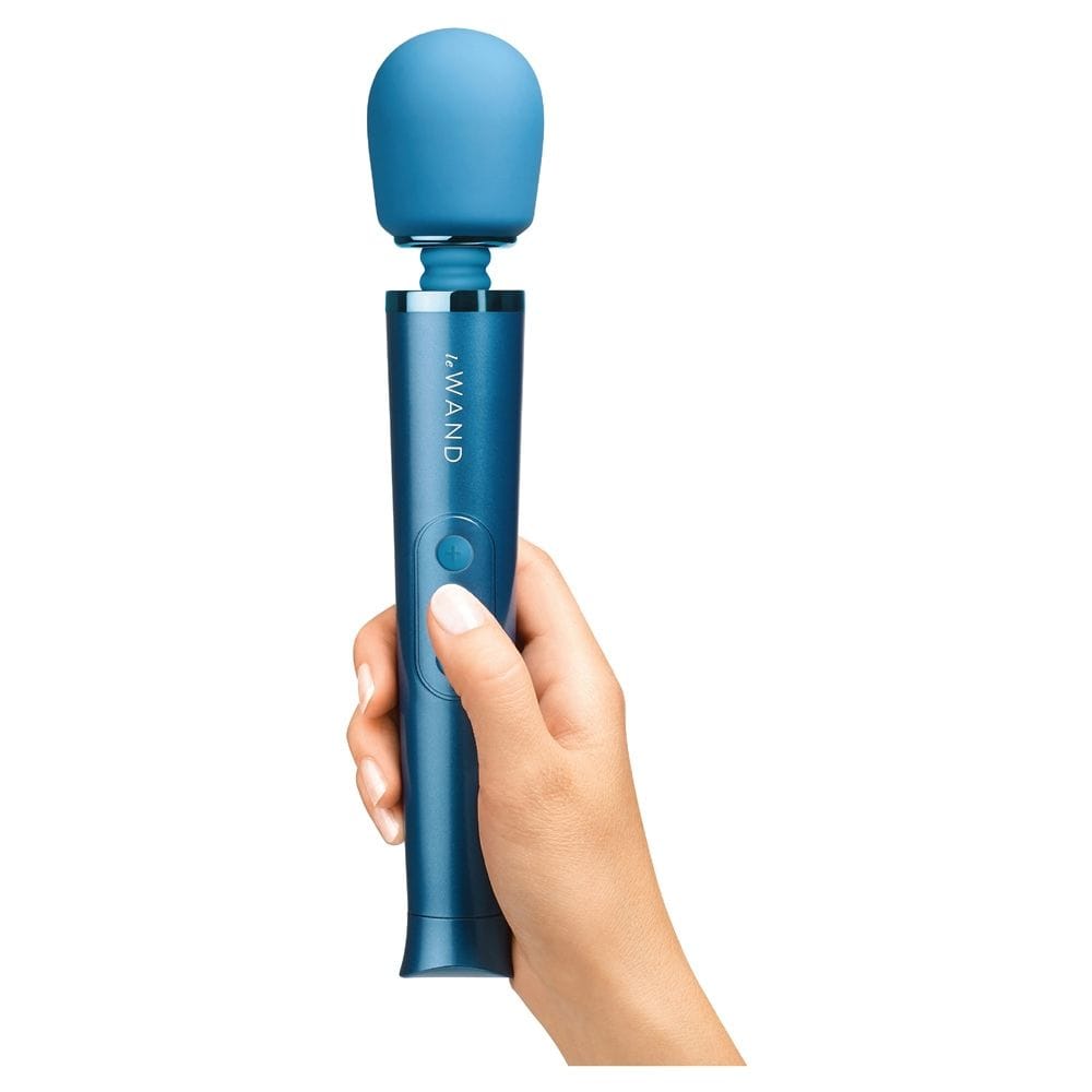 Le Wand - Petite Rechargeable Massager Wand | Blue le wand - For Me To Love