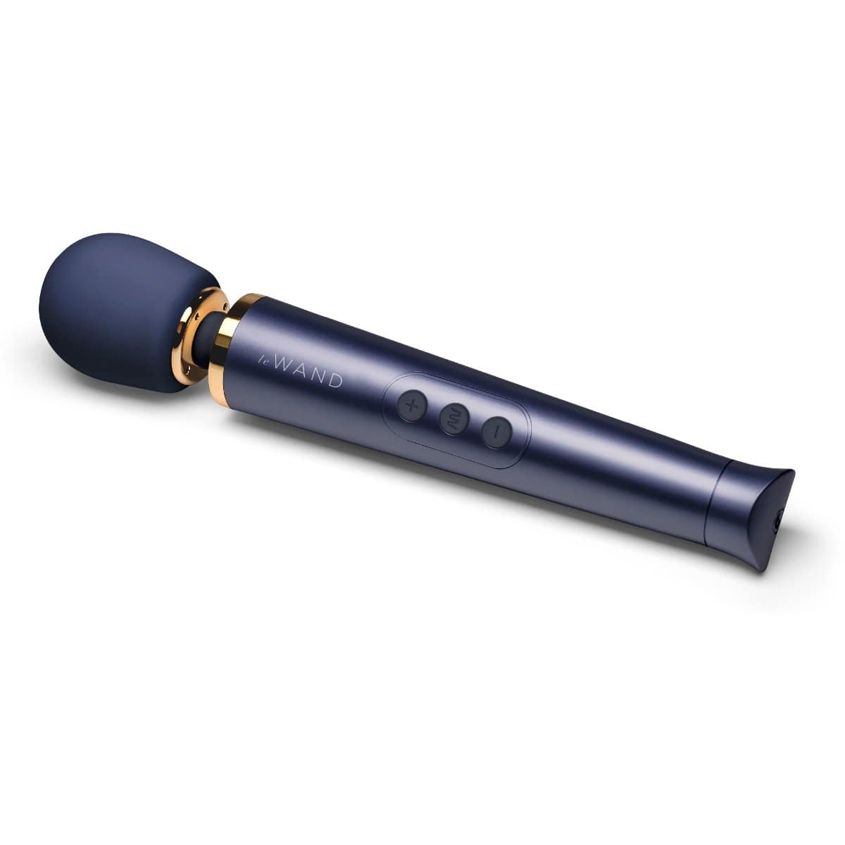 Le Wand - Petite Rechargeable Vibrating Massager Wand | Navy le wand - For Me To Love