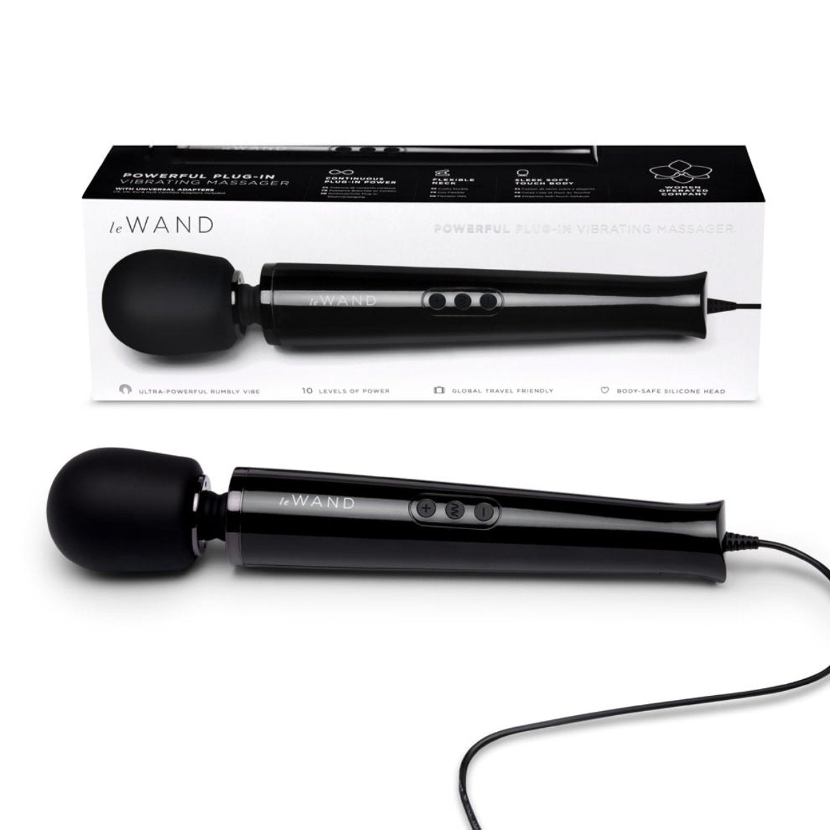 Le Wand - Powerful Plugin Massager Wand | Black