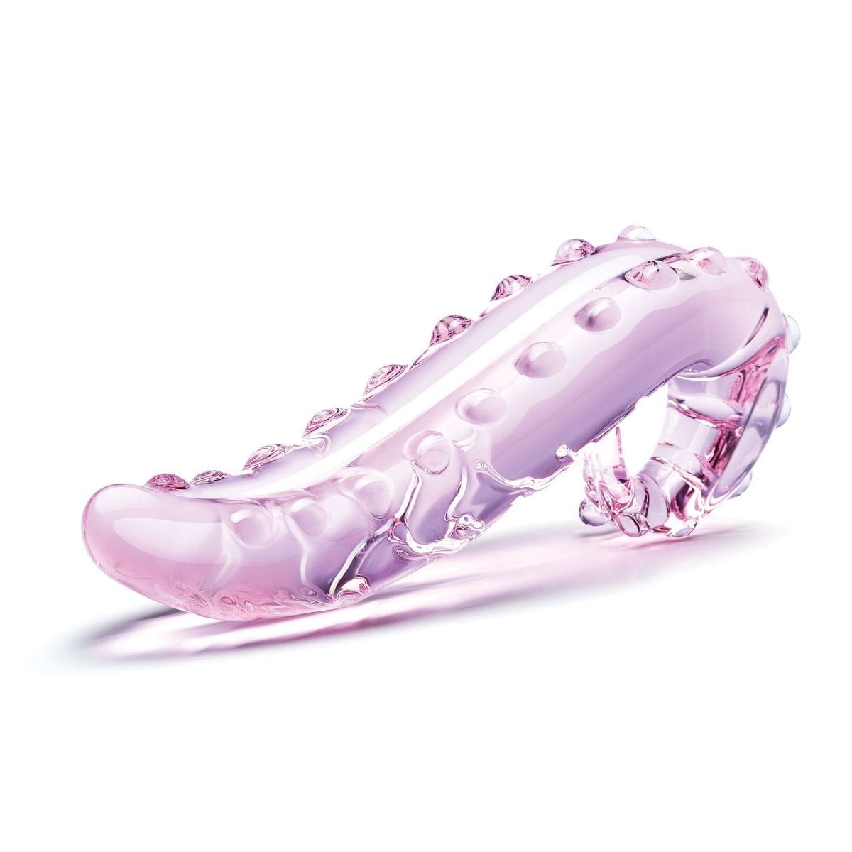 Lick It Tongue Glass Dildo - 6 inches Glas - For Me To Love