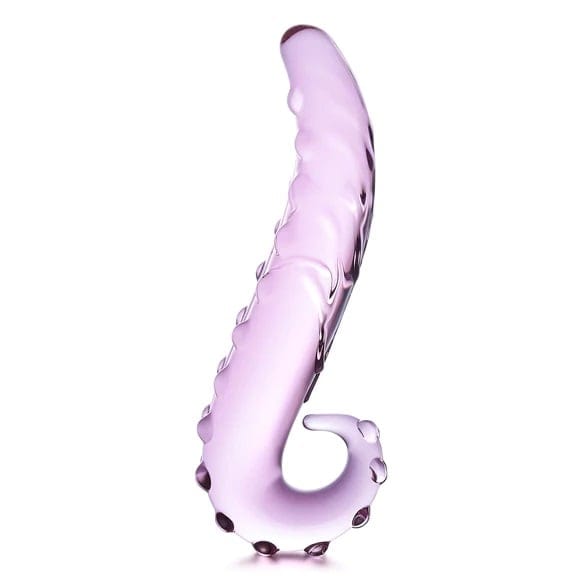 Lick It Tongue Glass Dildo - 6 inches Glas - For Me To Love