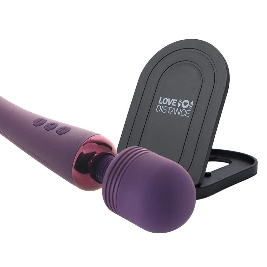 Love Distance - Grasp App Controlled Vibrating Body Wand | USB Rechargeable Love Distance - For Me To Love