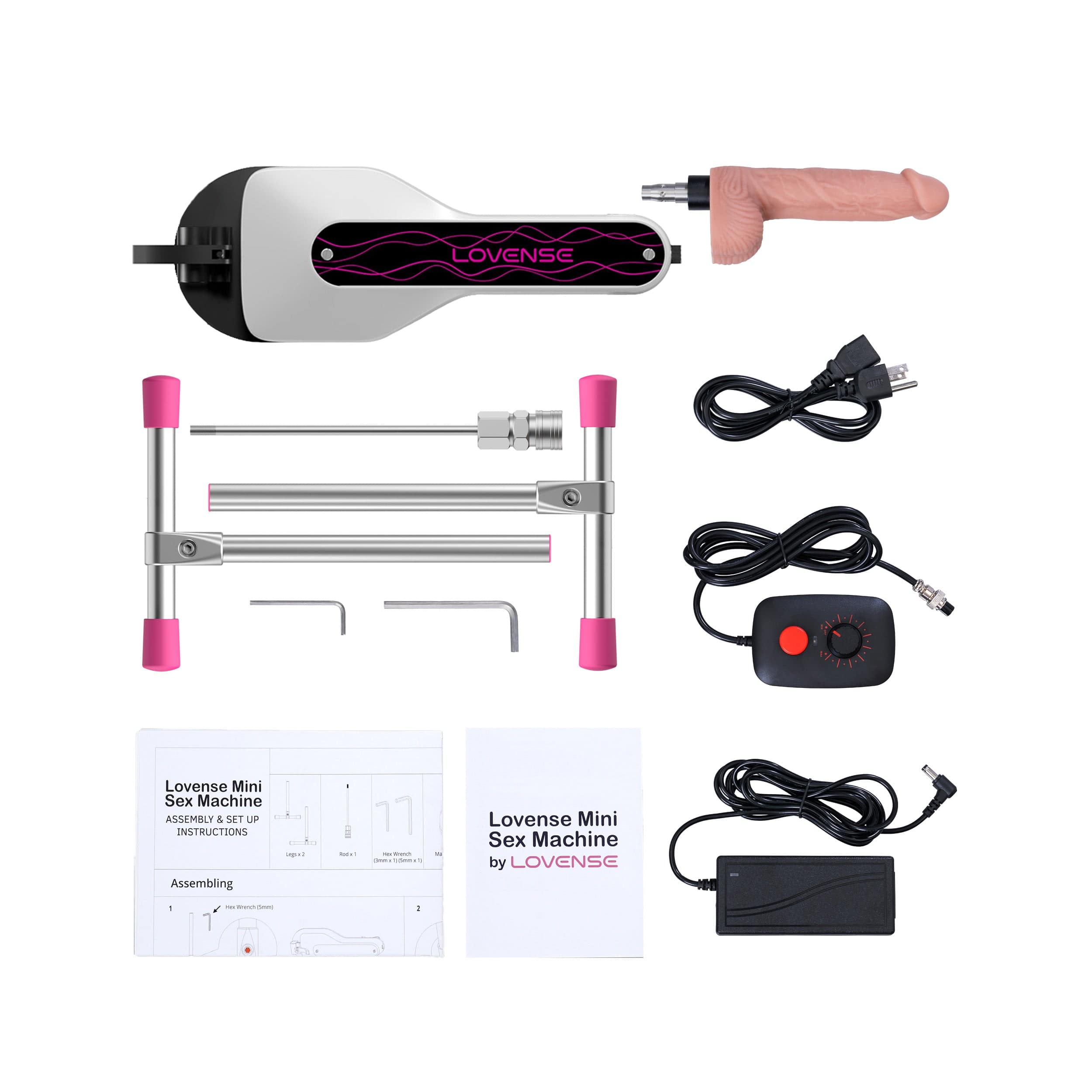 Lovense - Mini Sex Machine Vac-U-Lock Compatible | Can be App Controlled Lovense - For Me To Love