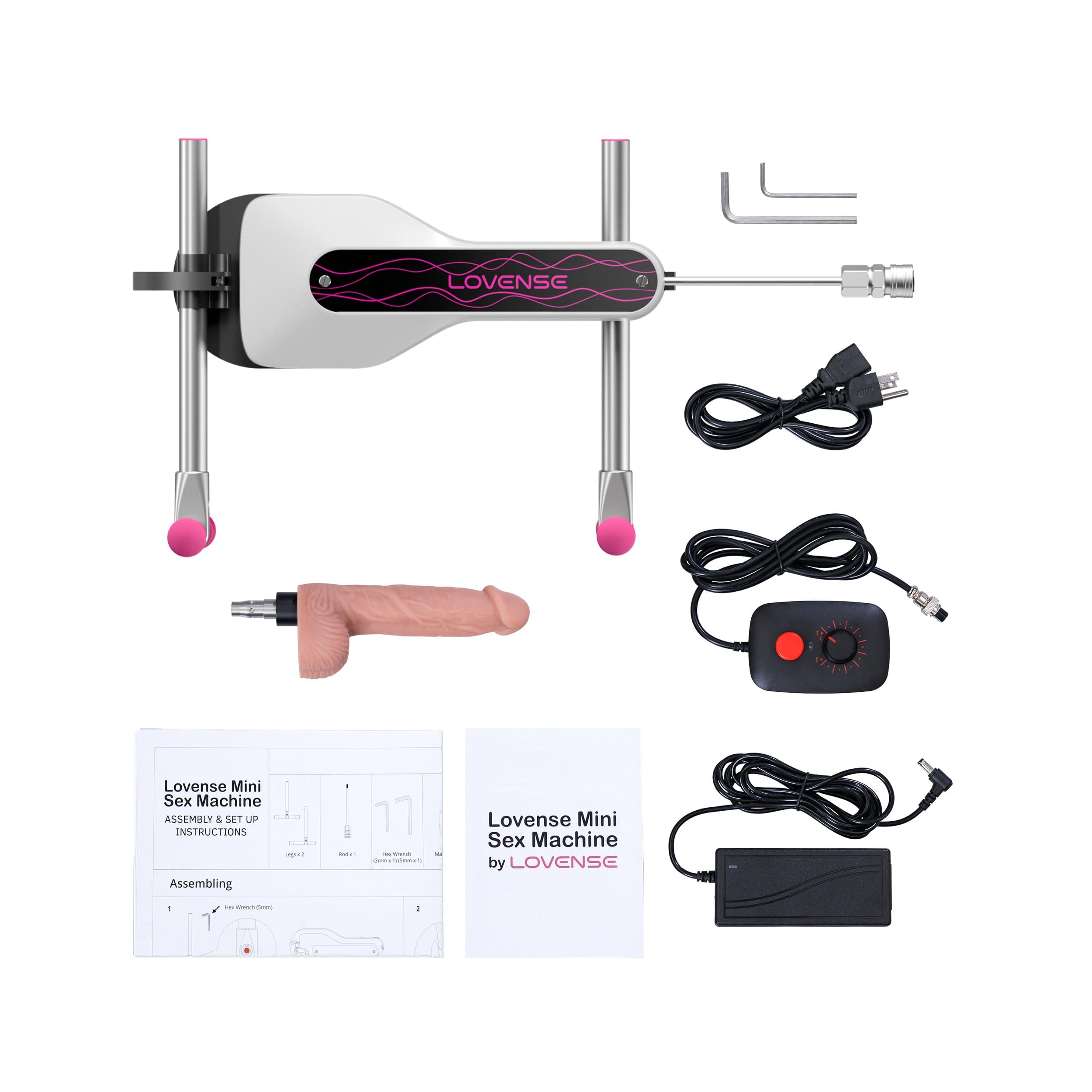 Lovense - Mini Sex Machine Vac-U-Lock Compatible | Can be App Controlled Lovense - For Me To Love