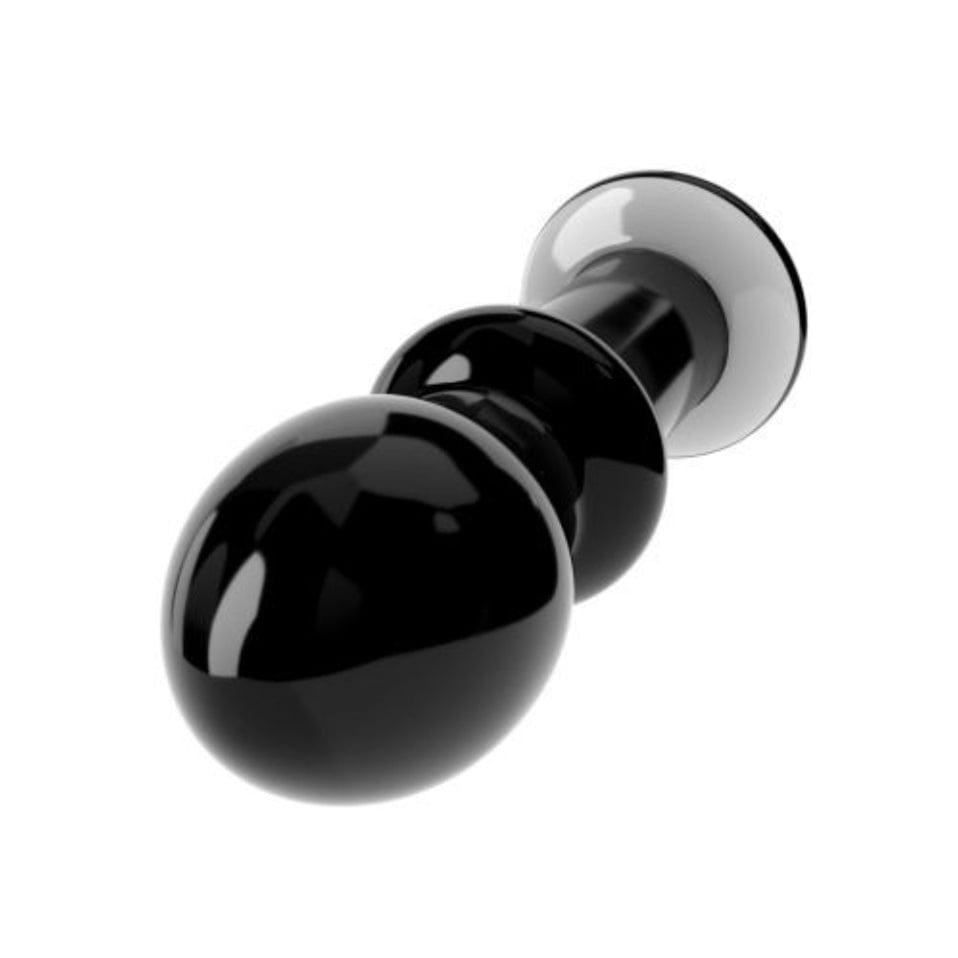 Lovetoy ANAL PLUG BLACK GLASS