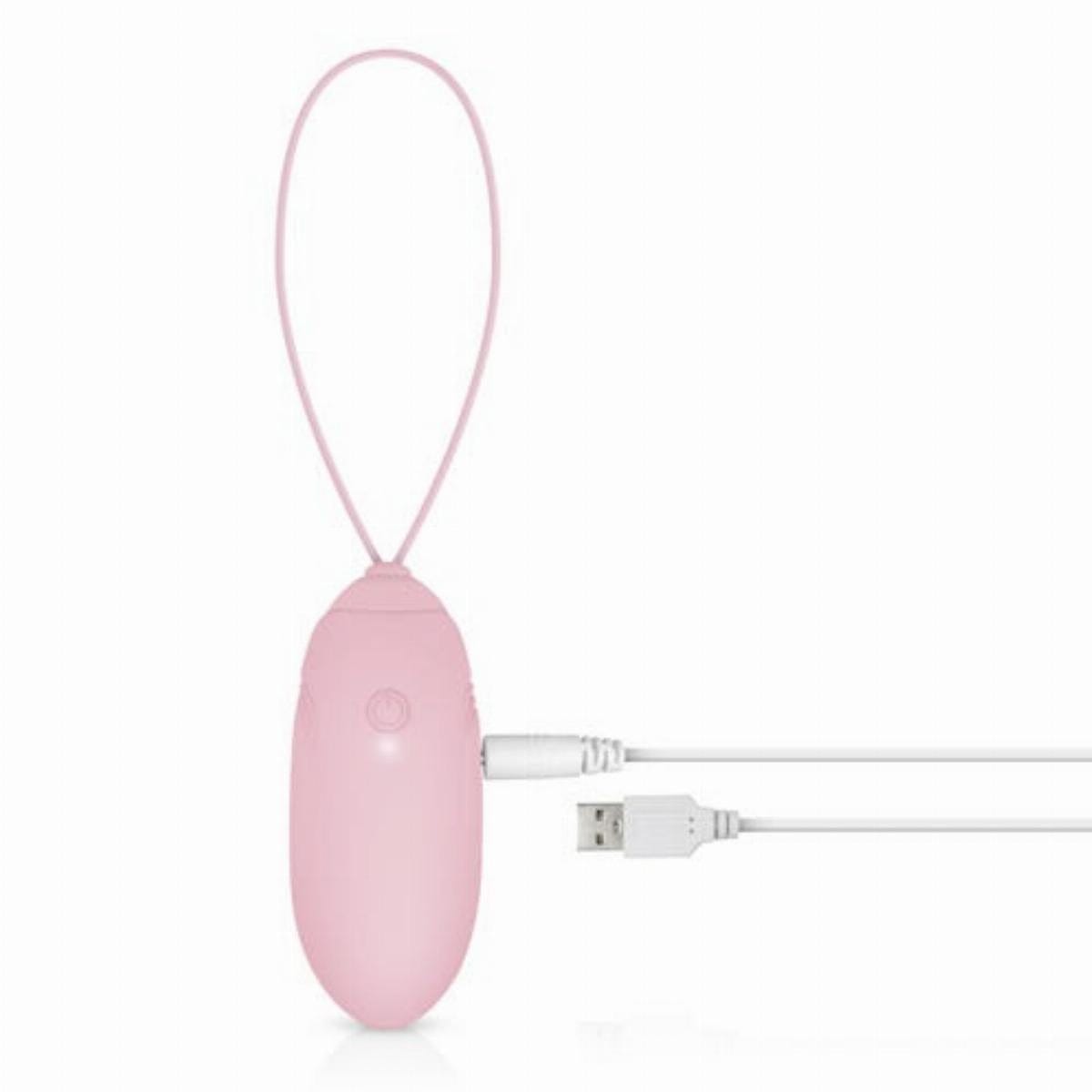 LUV EGG - Pink Vibrating Egg with Remote | USB Rechargeable Luv Egg - For Me To Love