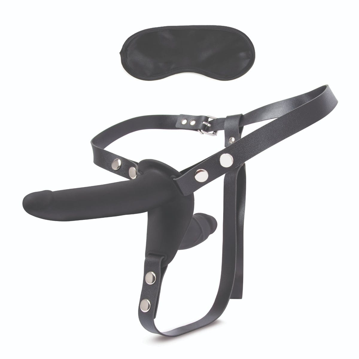 Lux Fetish - Double Pleasure Silicone Strap on Harness | Fully Adjustable Lux Fetish - For Me To Love
