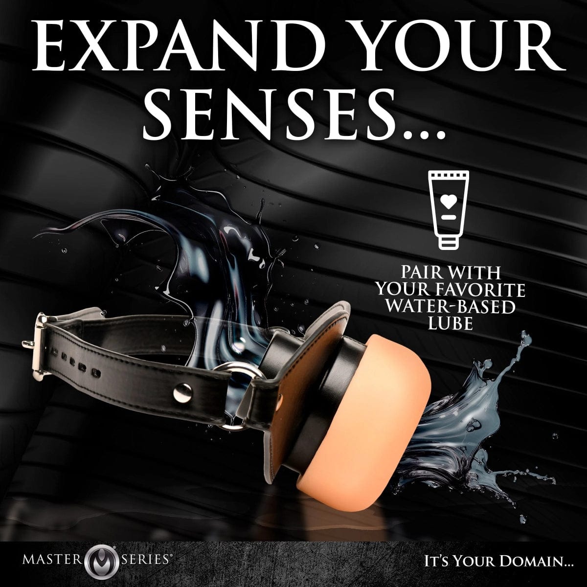 Master Series - Ass Face Mouth Gag | Fully Adjustable Master Series - For Me To Love