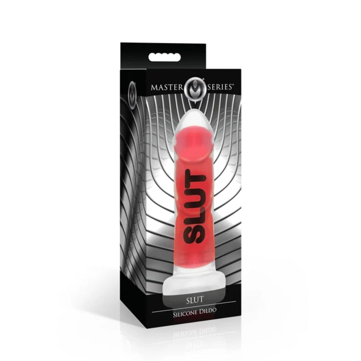 Master Series - SL*T Silicone Dildo with Suction Cup Base | 7.3 inches Master Series - For Me To Love