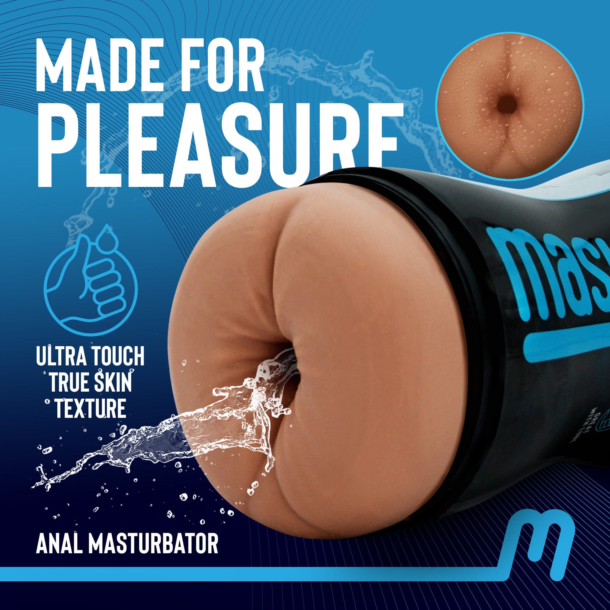 Masturmate - Butt - Realistic Feel Male Masturbator | Mocha MasturMate - For Me To Love
