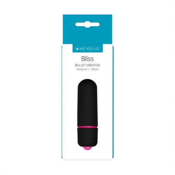 Me You Us - Bliss 7 Mode Mini Bullet Vibrator | Black Me You Us - For Me To Love