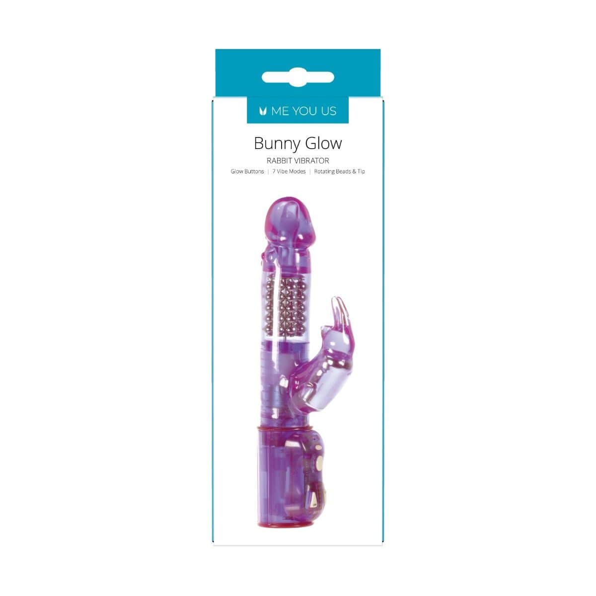 Me You Us - Bunny Glow Rabbit Vibrator | Purple Me You Us - For Me To Love