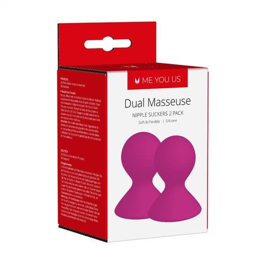 Me You Us - Dual Masseuse Silicone Nipple Suckers | Purple Me You Us - For Me To Love