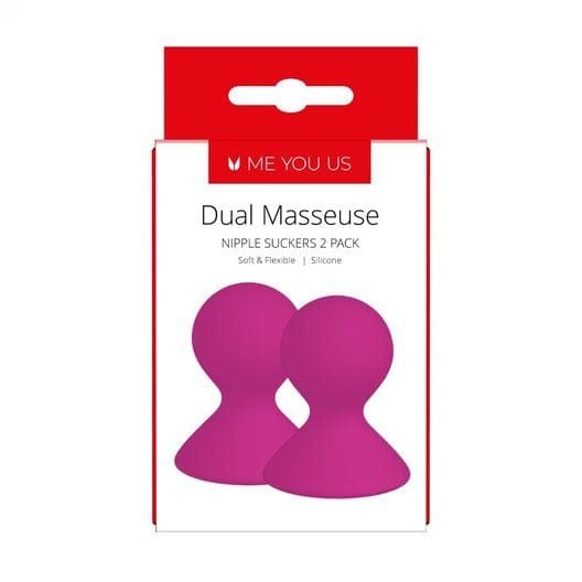 Me You Us - Dual Masseuse Silicone Nipple Suckers | Purple Me You Us - For Me To Love