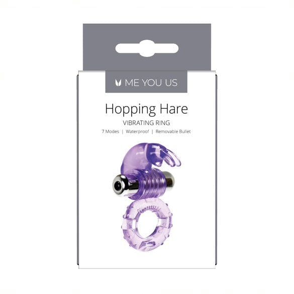 Me You Us Hopping Hare Vibrating Cock Ring Purple Me You Us - For Me To Love