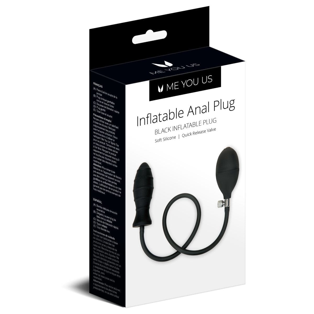 Me You Us - Inflatable 3.5 inch Anal Plug Me You Us - For Me To Love