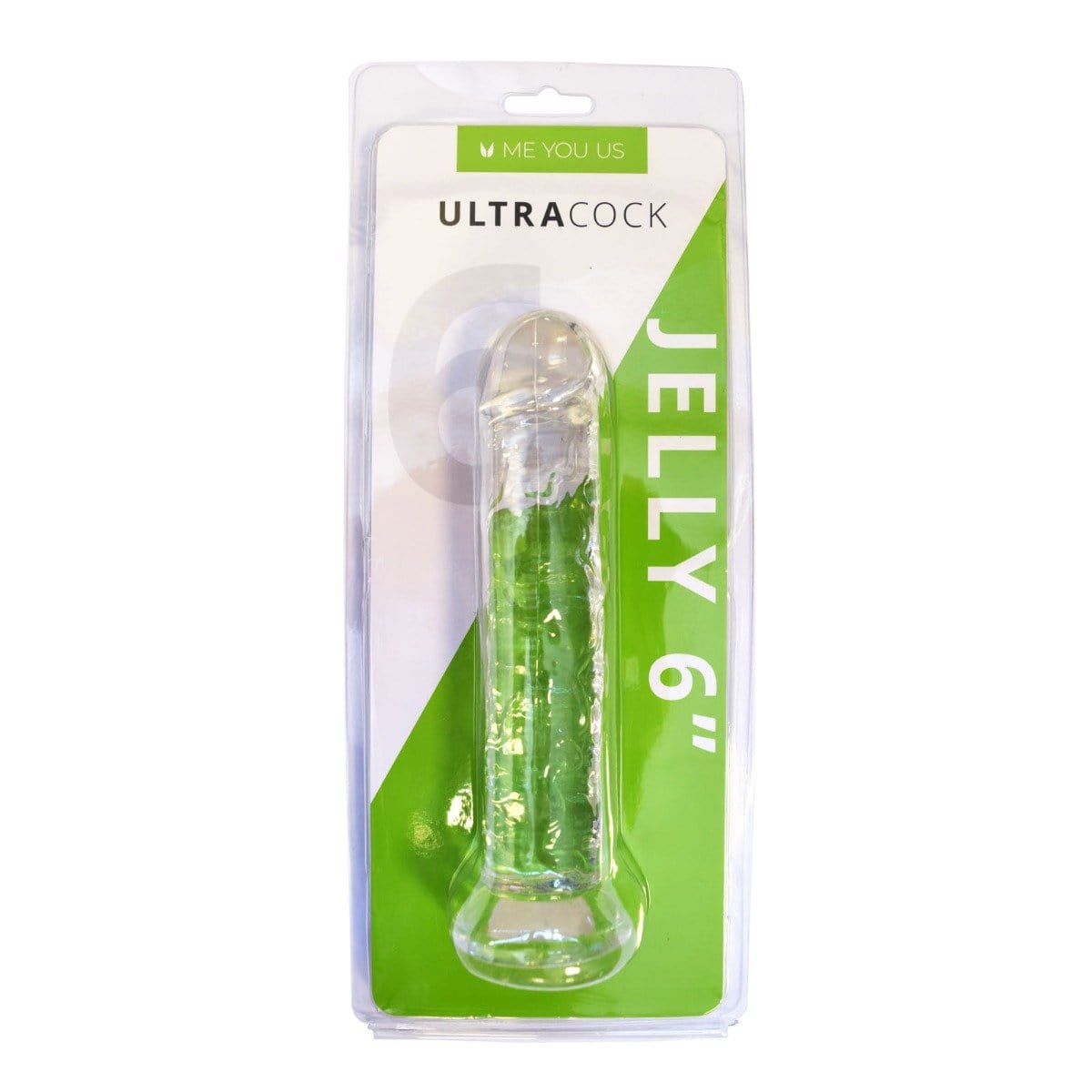 Me You Us - Ultra Cock Clear Jelly Dong with Suction Base | 6 inches Me You Us - For Me To Love