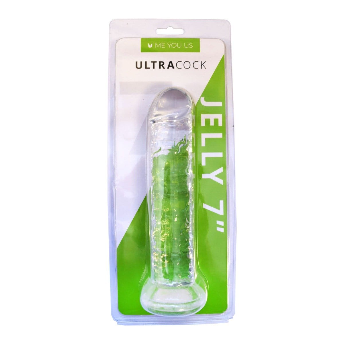 Me You Us - Ultra Cock Clear Jelly Dong with Suction Cup Base | 7 inches Me You Us - For Me To Love