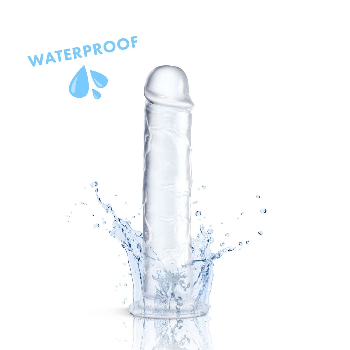 Me You Us - Ultra Cock Clear Jelly Dong with Suction Cup Base | 7 inches Me You Us - For Me To Love