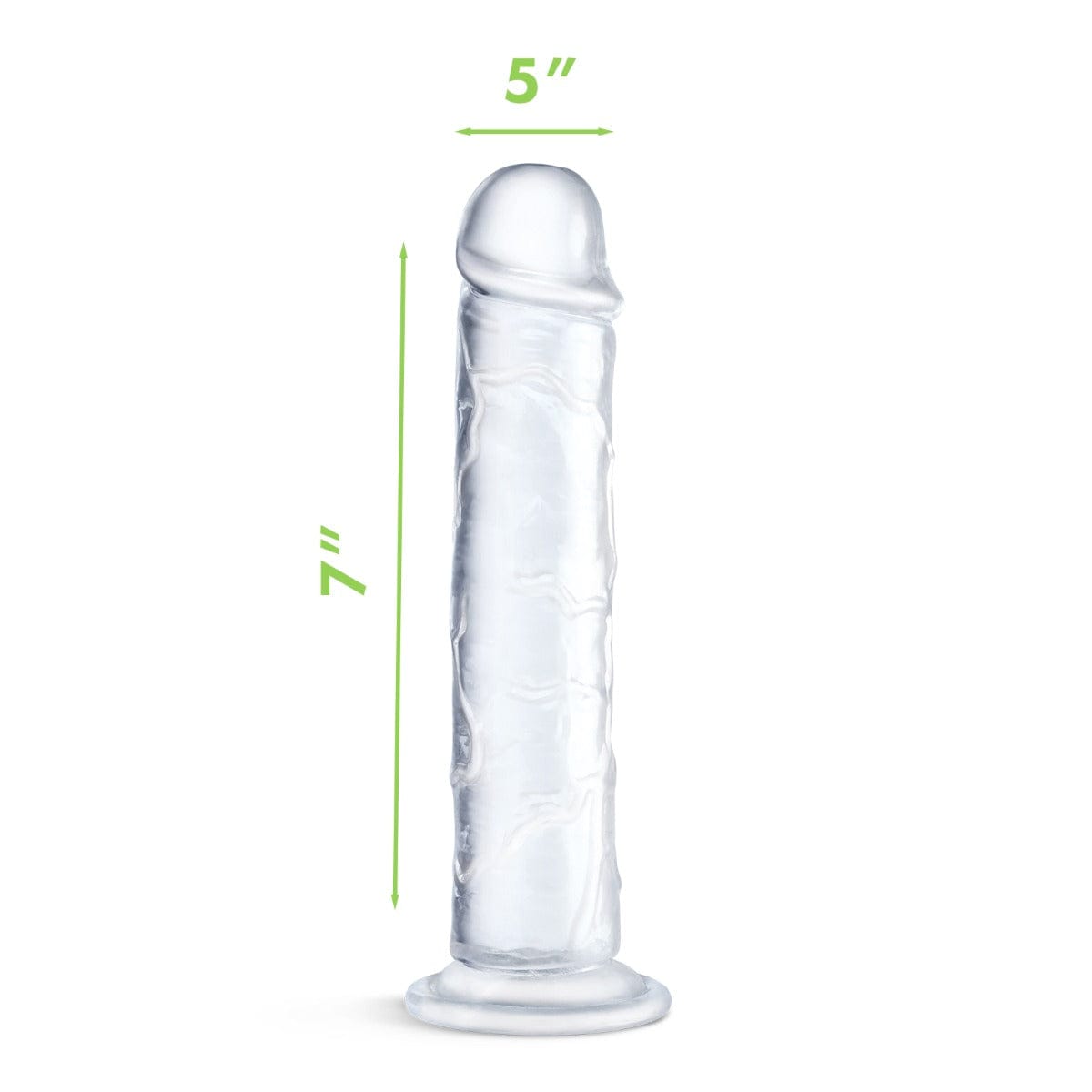 Me You Us - Ultra Cock Clear Jelly Dong with Suction Cup Base | 7 inches Me You Us - For Me To Love