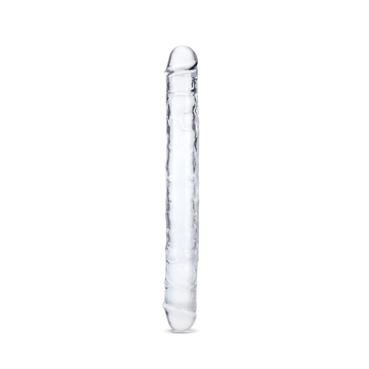 Me You Us Ultra Cock Clear Jelly Double Ended Dildo 15 inches Me You Us - For Me To Love