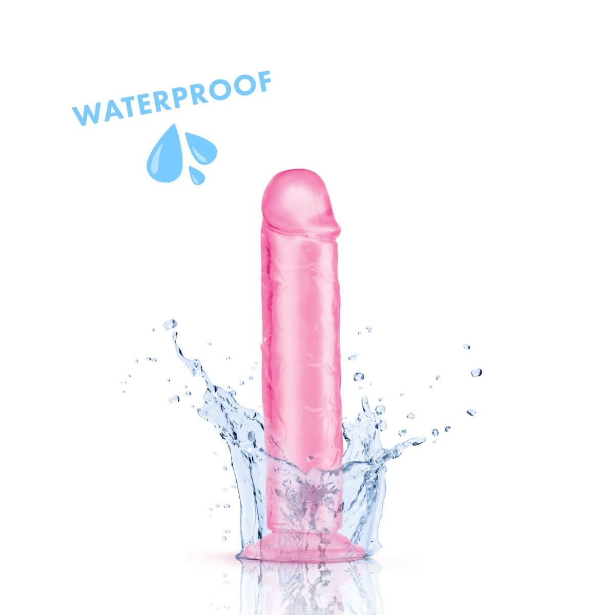 Me You Us - Ultra Cock Pink Jelly Dong with Suction Cup Base | 6 inches Me You Us - For Me To Love