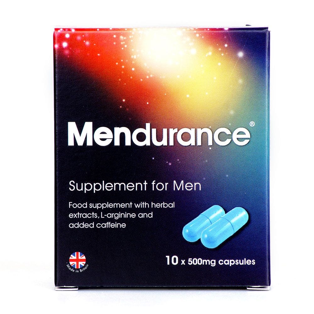 Mendurance - Supplement for Men Blue | 10 Pack Mendurance - For Me To Love