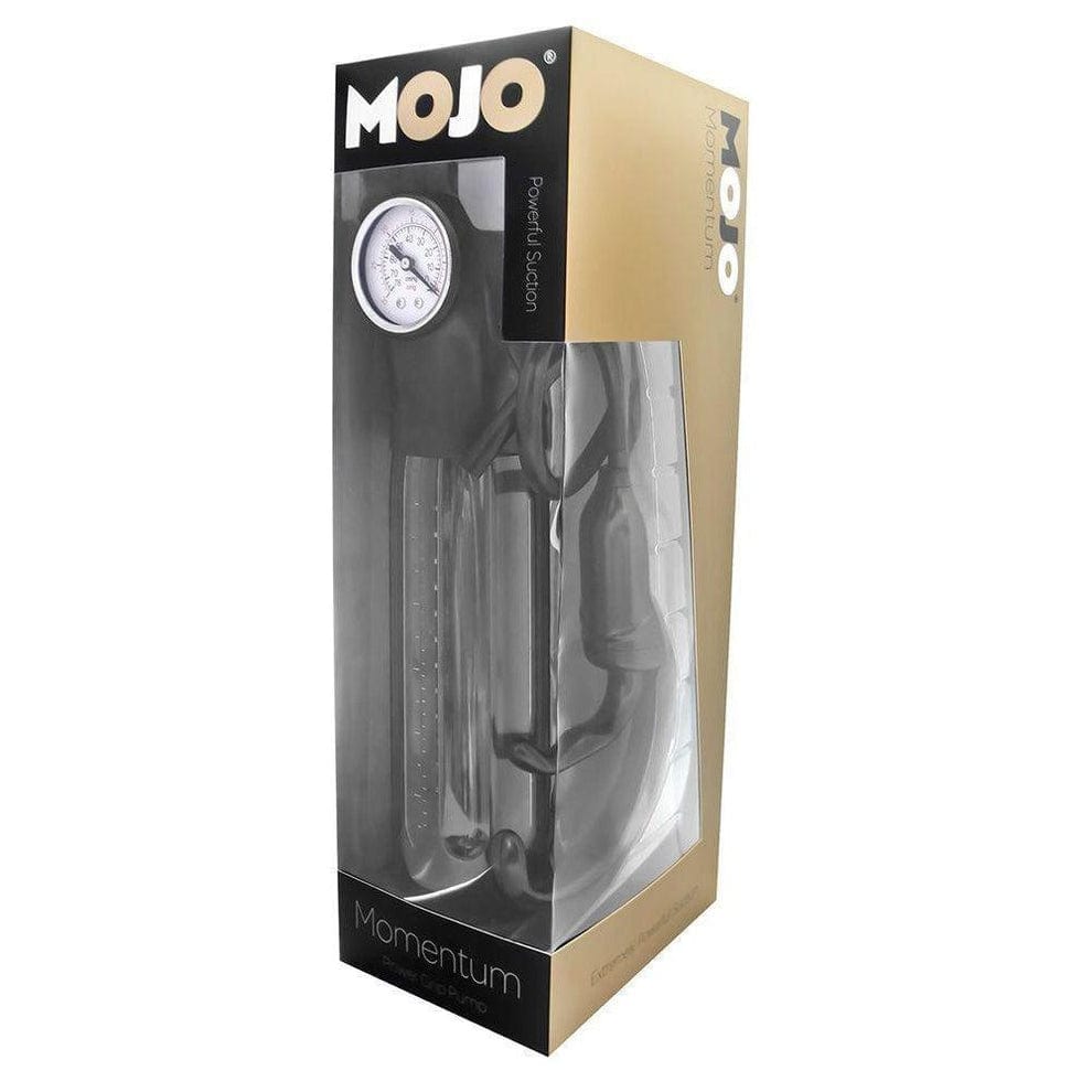 Mojo Momentum Power Grip Penis Pump Black 7 inches mojo - For Me To Love