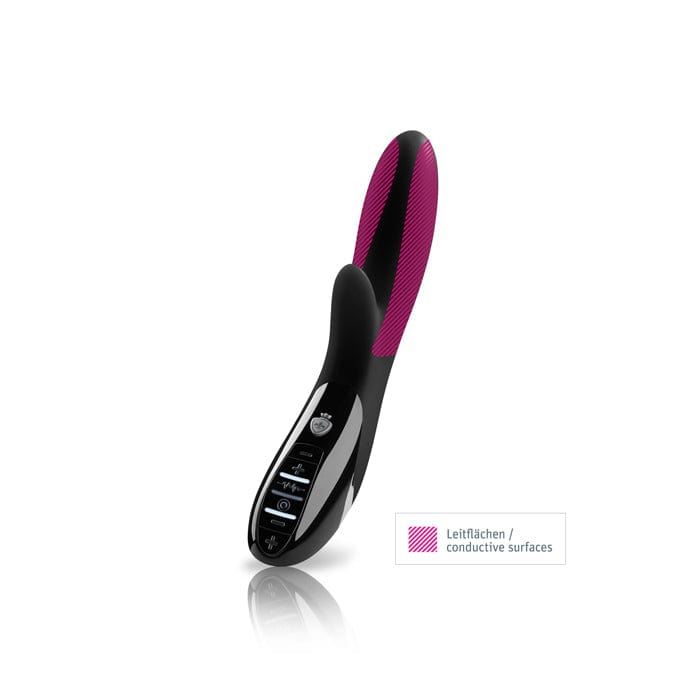 Mystim - Daring Danny Estim Rabbit Vibrator Black Edition Mystim - For Me To Love